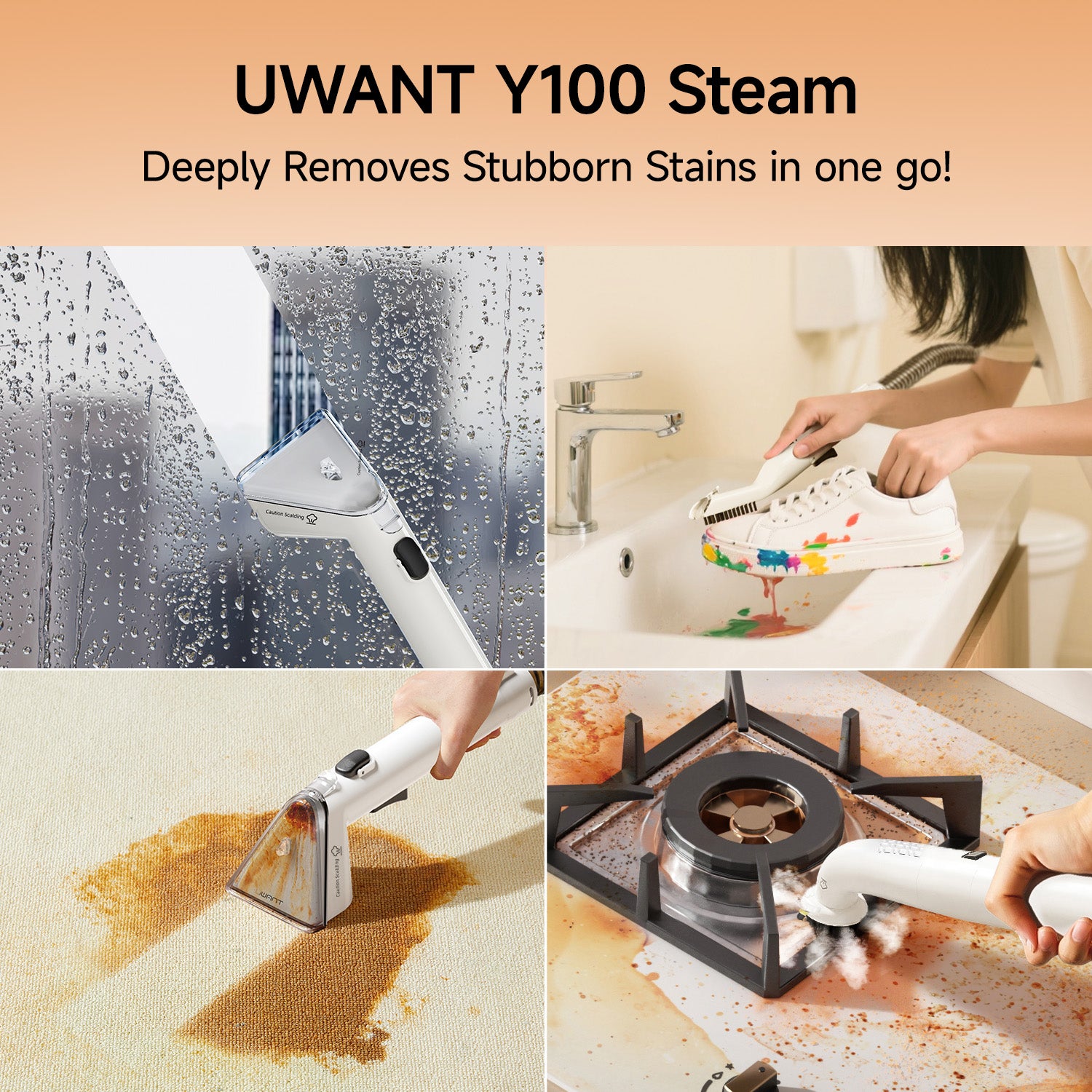 UWANT Y100 Steam Spot Carpet Cleaner