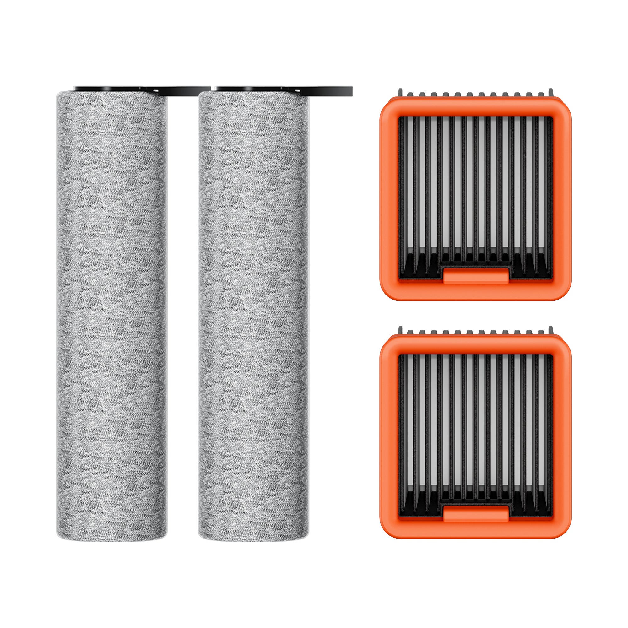 Mopping Roller Brush*2+HEPA*2 For D500 Wet Dry Cleanr