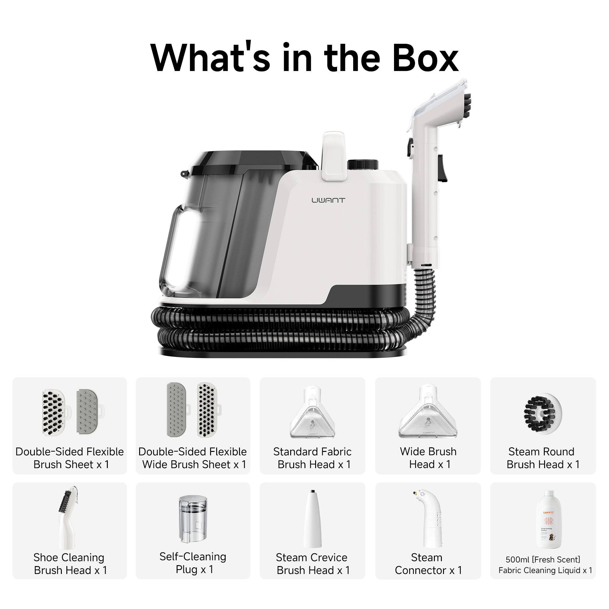 UWANT Y100 Steam Spot Carpet Cleaner