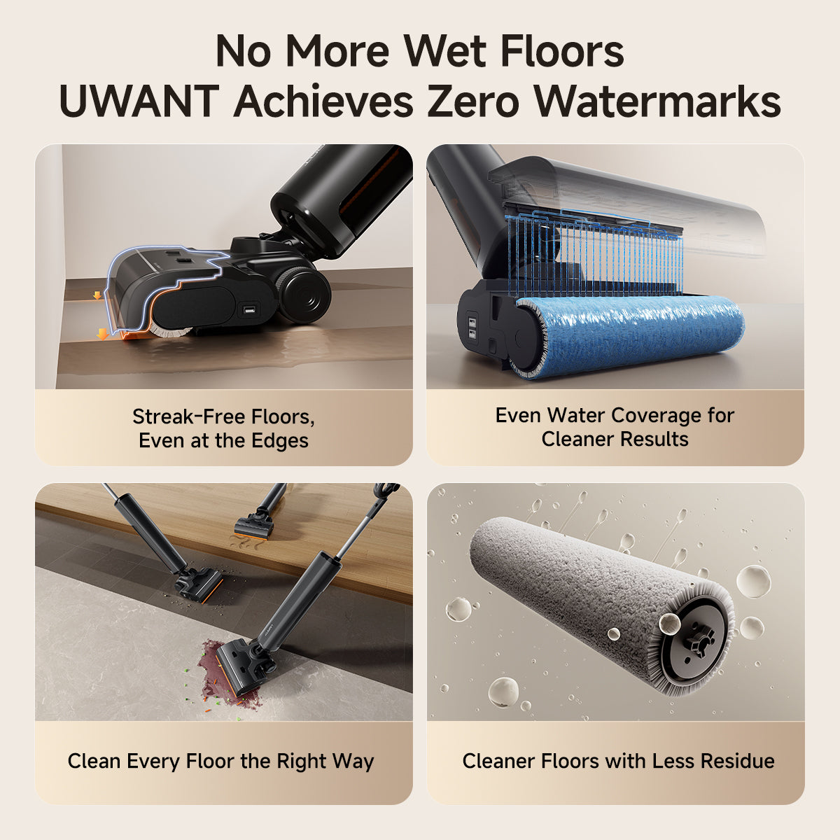 UWANT D800 Wet Dry Cleaner